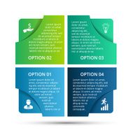 Vector circle element for infographic N36