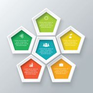 Vector circle element for infographic N37