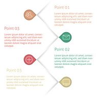 Set of infographic template layouts Flow chart secuence numbered banner N14
