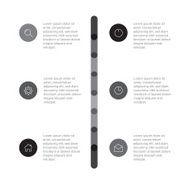 Set of infographic template layouts Flow chart secuence numbered banner N15