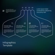 Set of infographic template layouts Flow chart secuence numbered banner N20