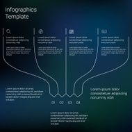 Set of infographic template layouts Flow chart secuence numbered banner N22