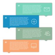 Set of infographic template layouts Flow chart secuence numbered banner N27