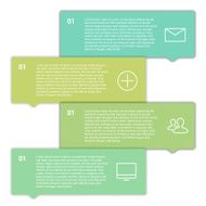 Set of infographic template layouts Flow chart secuence numbered banner N28