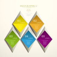 trendy attractive infographic elements design N2