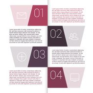 Set of infographic template layouts Flow chart secuence numbered banner N31
