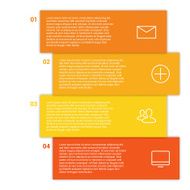 Set of infographic template layouts Flow chart secuence numbered banner N32