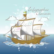 lovely attractive infographic elements design