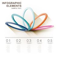 modern attractive infographic elements