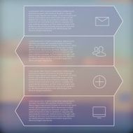Set of infographic template layouts Flow chart secuence numbered banner N41