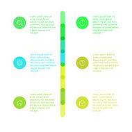 Set of infographic template layouts Flow chart secuence numbered banner N44