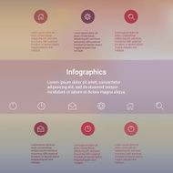 Set of infographic template layouts Flow chart secuence numbered banner N45