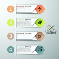 Modern infographic option banner N54