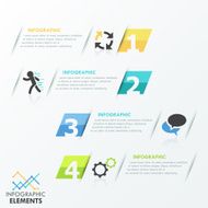 Modern infographics options banner N309