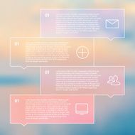 Set of infographic template layouts Flow chart secuence numbered banner N55