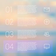 Set of infographic template layouts Flow chart secuence numbered banner N71