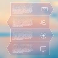 Set of infographic template layouts Flow chart secuence numbered banner N80