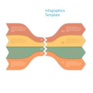Set of infographic template layouts Flow chart secuence numbered banner N83