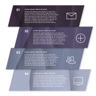 Set of infographic template layouts Flow chart secuence numbered banner N86