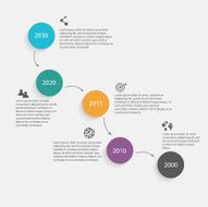 Vector colorful info graphics for your business presentations N137