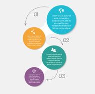 Vector colorful info graphics for your business presentations N139
