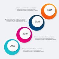 Vector colorful info graphics for your business presentations N157