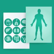 Template of medical banner