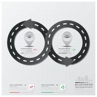 Road And Street Business Infographic N2