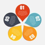 Infographic Templates for Business Vector Illustration N615