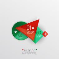 Geometric abstract shape infographic layouts N13