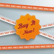 Sale Sticker Lines Buy it Now