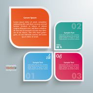 Round Colored Quadrates Template 3 Options Big One