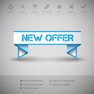 Banner with commerce business content N18