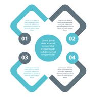 Plain minimal simple infographics vector EPS10