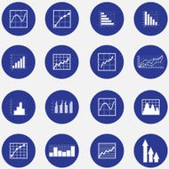 Infographic elements Graphs pie charts N2