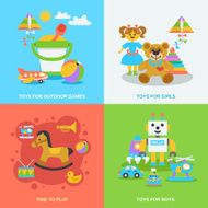 Flat Toys Set N2