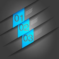 clean numbered banners N5