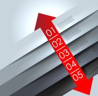 abstract number line background N3