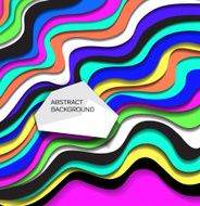 Abstract colorful lines background N2