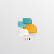Modern abstract geometric info banner N96