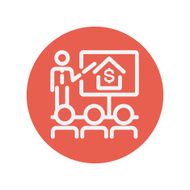 Real Estate agent seminar on how to earn money thin