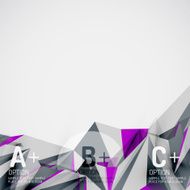 Geometric shapes in the air Vector abstract background N157