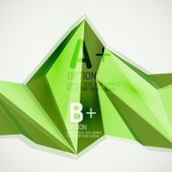 Geometric shapes in the air Vector abstract background N162
