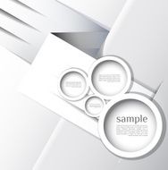 Abstract web design bubble line abstract N8
