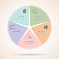Star Circle Infographic