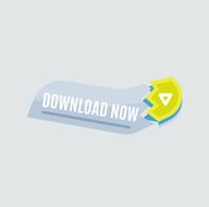 Colorful download web button Modern flat design N44