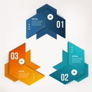 Modern infographics element N4