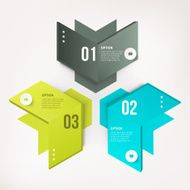 Modern infographics element N6