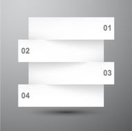 Infographics white paper design N5