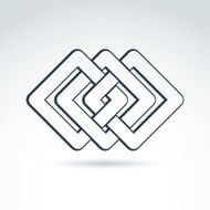Abstract icon abstract symbol vector graphic design element N4